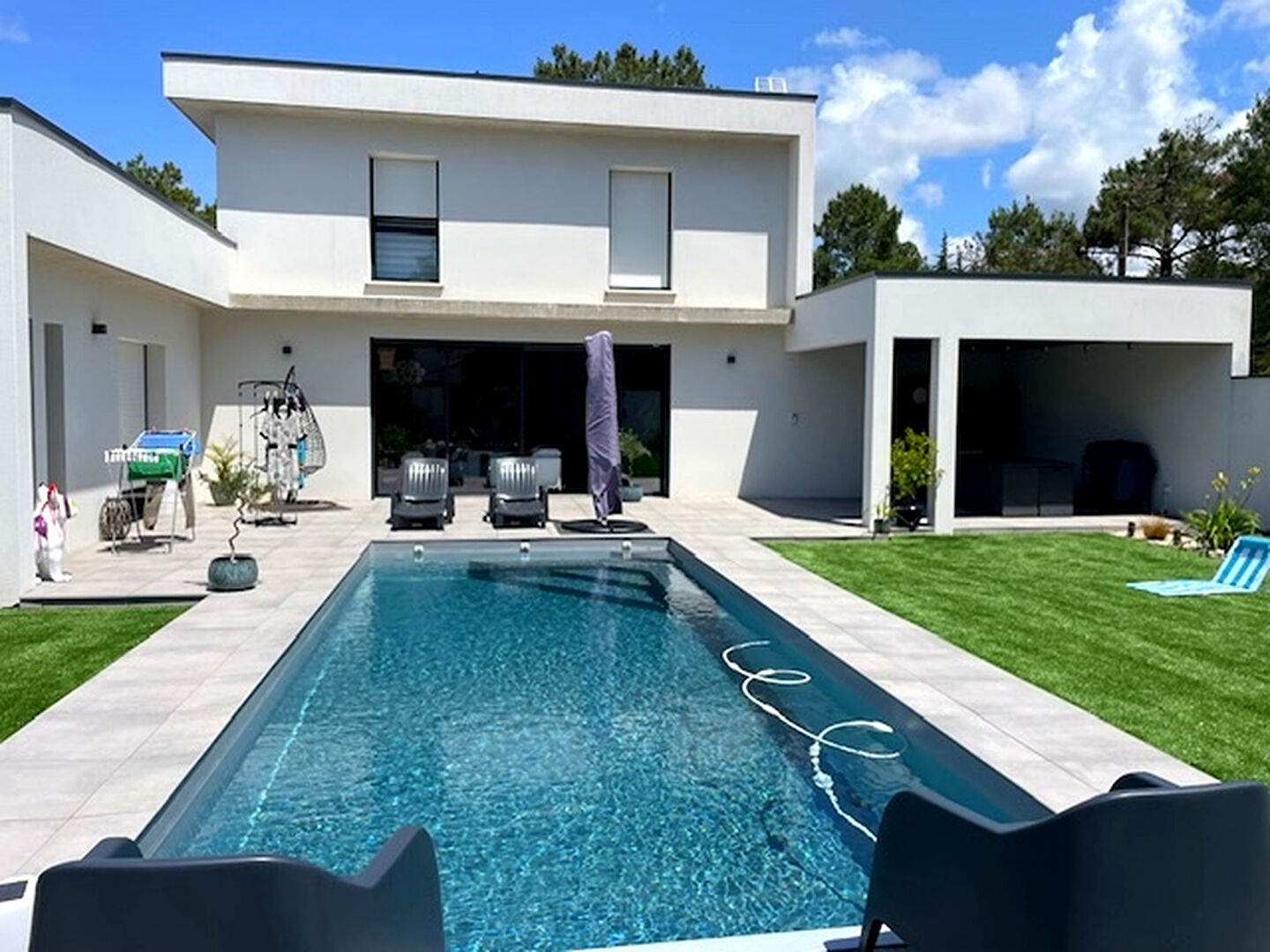 SAINT JEAN DE MONTS, villa 145m², 4 chambres, garage, jardin et piscine. – SAINT JEAN DE MONTS