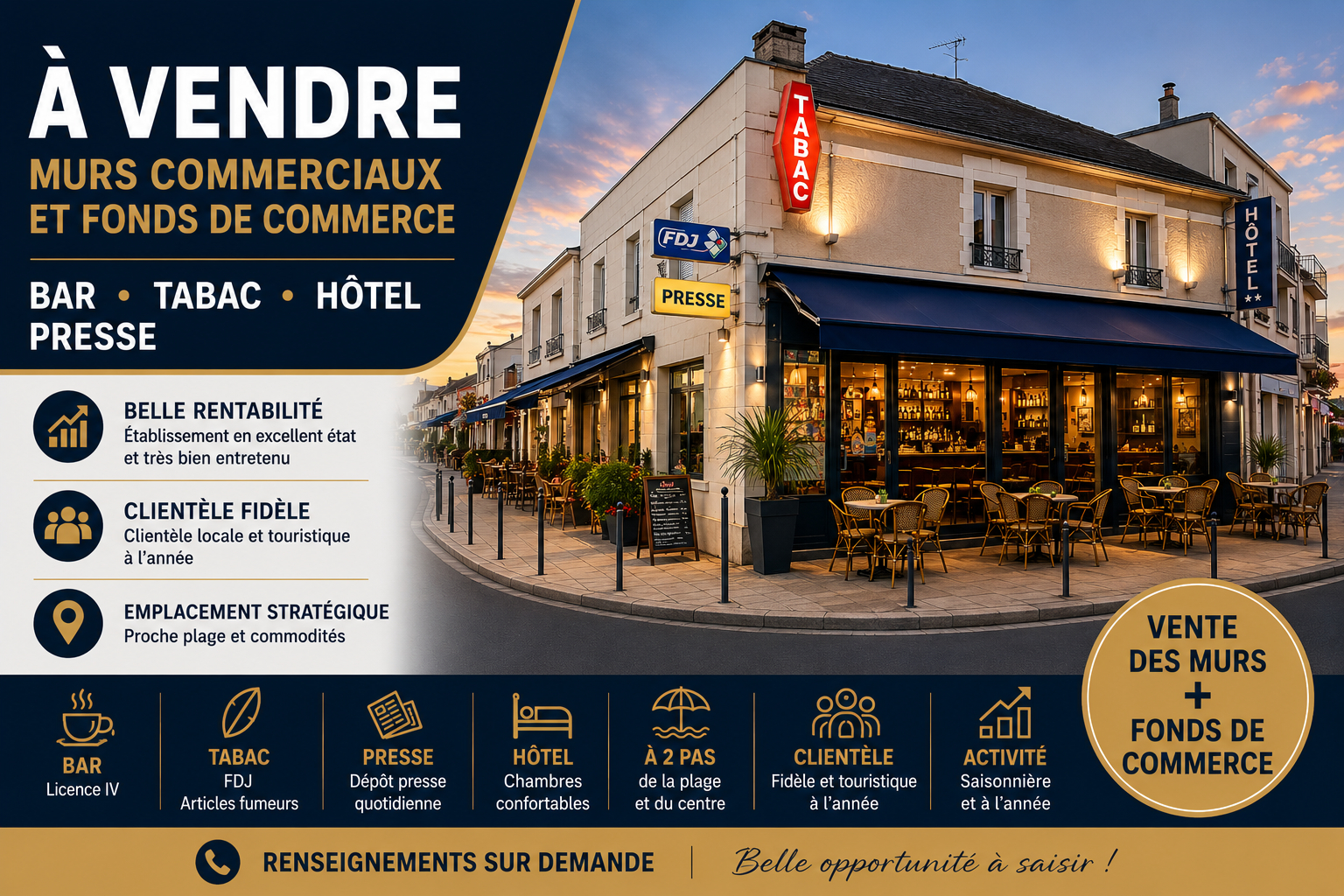 Locaux commerciaux